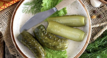 Jak sušit nakládané okurky, recept krok za krokem